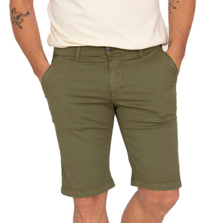 Cacheu Bermuda Shorts // Olive (S)