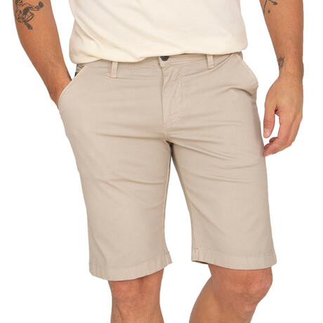 Cacheu Bermuda Shorts // Beige (S)