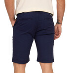 Cacheu Bermuda Shorts // Navy (M)