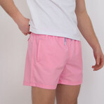 Wave Swim Short // Pink (M)