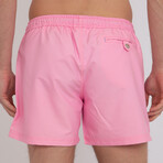 Wave Swim Short // Pink (M)