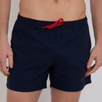 Wave Swim Short // Navy (XL)