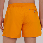 Wave Swim Short // Orange (2XL)