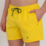 Wave Swim Short // Yellow (3XL)