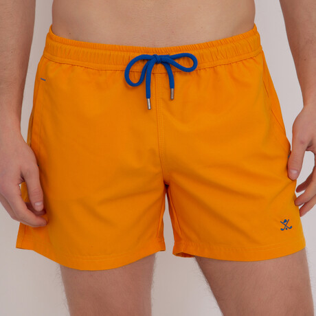 Wave Swim Short // Orange (S)