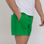 Wave Swim Short // Green (XL)