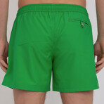 Wave Swim Short // Green (XL)