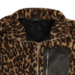 Leopard Print Jacket // Leopard (XS)