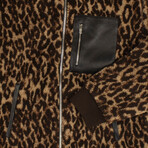 Leopard Print Jacket // Leopard (L)