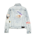 X Playboy Magazine Trucker Lt. Vintage Jacket // Denim (XS)