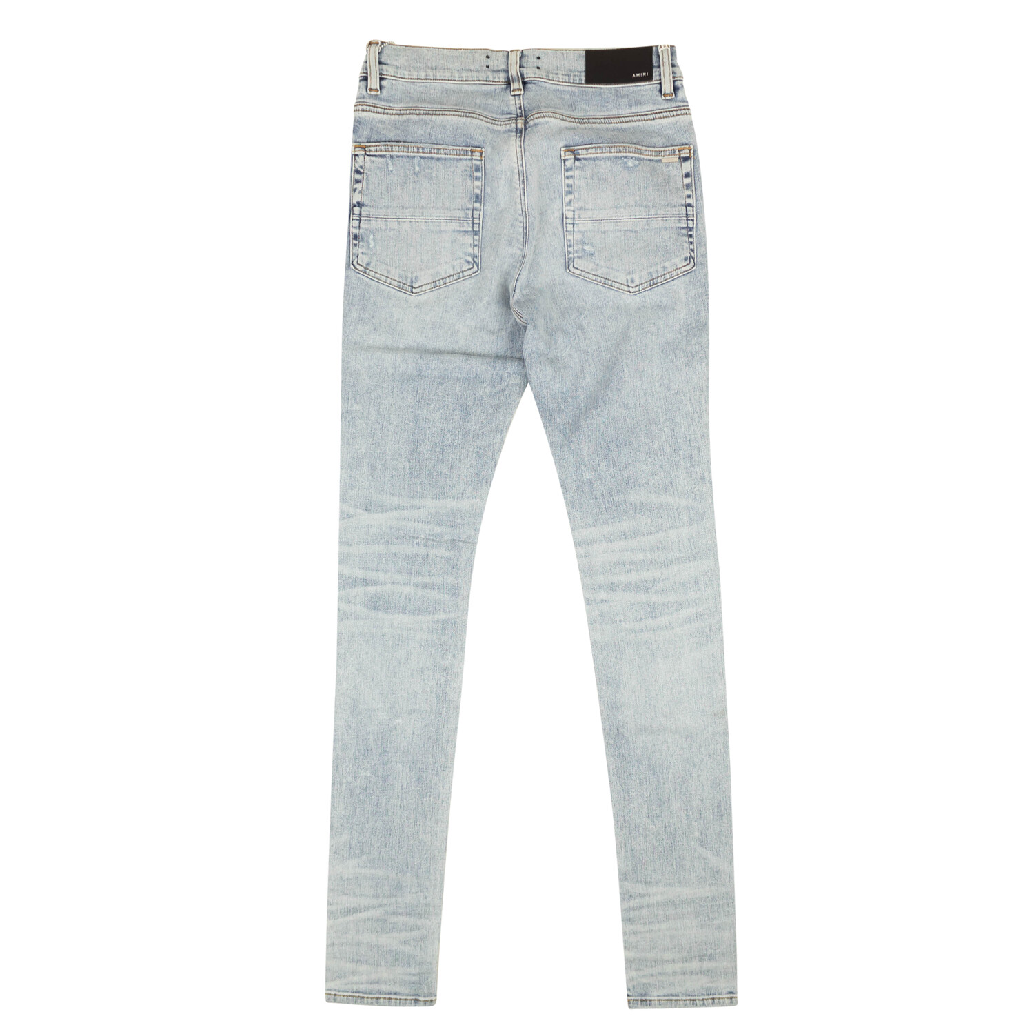 Pajama Art Patch Skinny Jeans // Blue (36) - AMIRI - Touch of Modern
