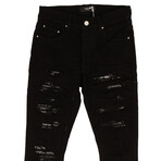 Cotton Bandana Thrasher Skinny Jeans // Black (28)