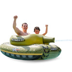 Float Factory’s Admiral Punisher Premium Inflatable Pool Float // With Water Cannon