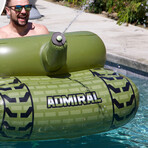 Float Factory’s Admiral Punisher Premium Inflatable Pool Float // With Water Cannon