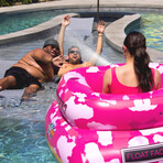 Float Factory’s Pretty Punisher Premium Inflatable Pool Float // With Water Cannon