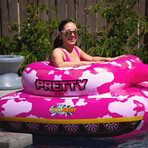 Float Factory’s Pretty Punisher Premium Inflatable Pool Float // With Water Cannon