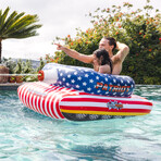 Float Factory’s // Patriot Punisher Premium Inflatable Pool Float // With Water Cannon