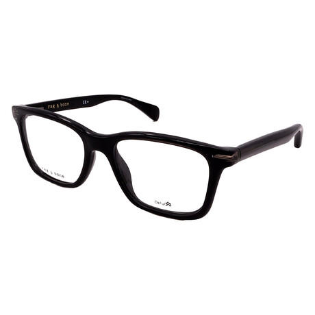 Rag & Bone // Men's RNB7041/S 0807 Square Optical Frames // Black