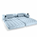 Modul'Air 3-in-1 Inflatable Sofa / Pool Float / Double Lounger (Matte Black)