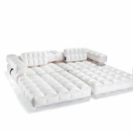 Modul'Air 3-in-1 Inflatable Sofa / Pool Float / Double Lounger (Matte Black)