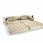 Modul'Air 3-in-1 Inflatable Sofa / Pool Float / Double Lounger (Matte Black)