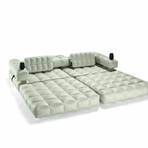 Modul'Air 3-in-1 Inflatable Sofa / Pool Float / Double Lounger (Matte Black)