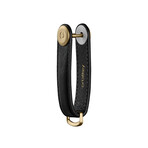 Saffiano Leather Key Organizer (Olive)