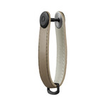 Pebbled Leather Key Organizer (Amber)