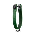 Pebbled Leather Key Organizer (Amber)