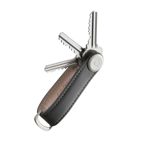 Leather Key Organizer // Silver Hardware (Cognac + Tan)
