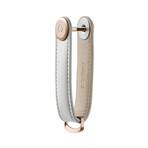 Leather Key Organizer // Rose Gold Hardware (Blush)