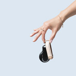 Leather Key Organizer // Rose Gold Hardware (Blush)