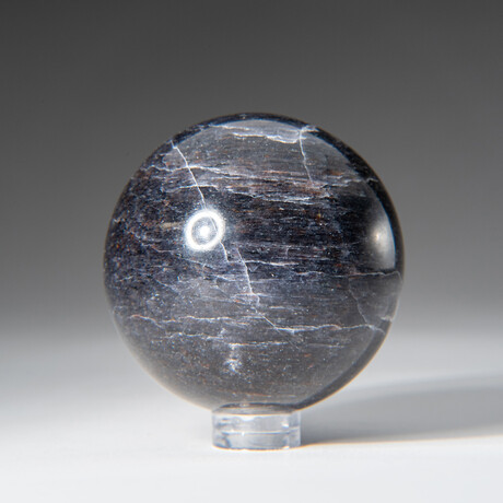 Genuine Polished Lolite 2" Sphere With Acrylic Display Stand