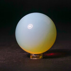 Genuine Polished Opalite 1" Sphere With Acrylic Display Stand