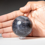 Genuine Polished Lolite 2" Sphere With Acrylic Display Stand