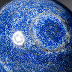 Genuine Polished Lapis Lazuli Sphere With Acrylic Display Stand // 5.2lb