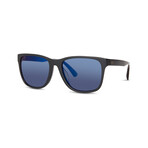 Austin // Matte Black + Deep Blue // Polarized