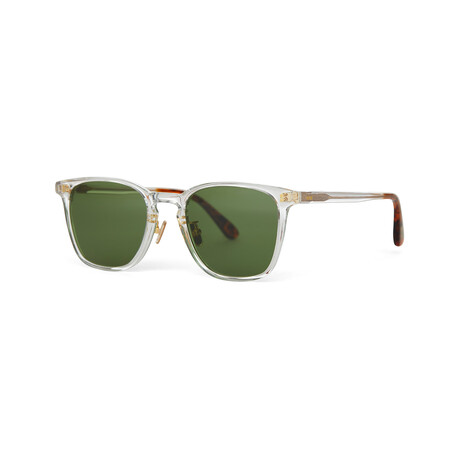 Emerson // Vintage Crystal + Bottle Green // Polarized