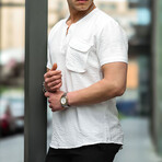 V-Neck Shirt // White (S)