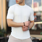 Crew Neck T-Shirt // White (S)