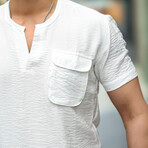V-Neck Shirt // White (S)