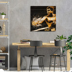 Ali Fury // Muhammad Ali Enterprises (26"H x 26"W x 1.5"D)