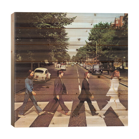 Abbey Road // Radio Days (26"H x 26"W x 1.5"D)