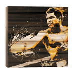 Ali Fury // Muhammad Ali Enterprises (26"H x 26"W x 1.5"D)