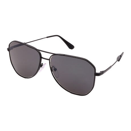 Mens PR63XS 1AB731 Sunglasses // Black + Grey