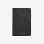The Bifold Cardholder // Black Caviar