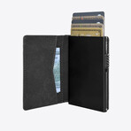 The Bifold Cardholder // Black Caviar