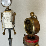 Robot Trio Clock And Thermometer