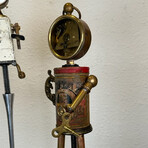 Robot Trio Clock And Thermometer