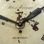 Newport Wall Clock And Lamp